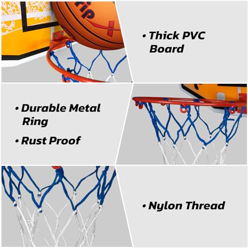 Vector X Basketball Board and Ring (Orange) - Image 2