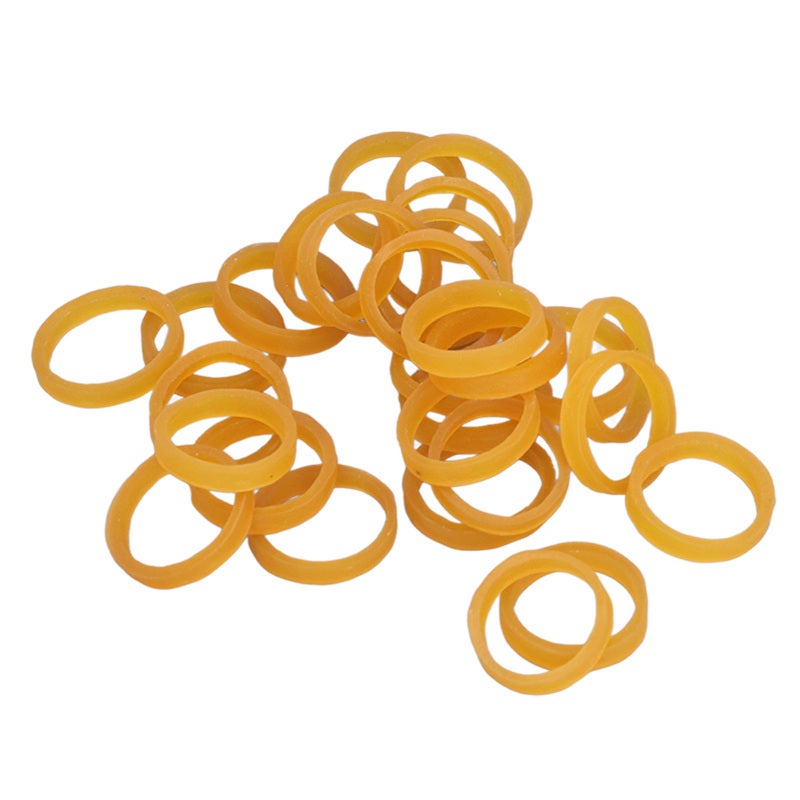 Natural Rubber Bands - 550 Pieces Bulk Pack, Exceptional Elasticity Up To 4 Times Original Length, High Toughness, Strong Grip, Aging & High Temperature Resistance, Durable For Securing Items In Home, - Image 2
