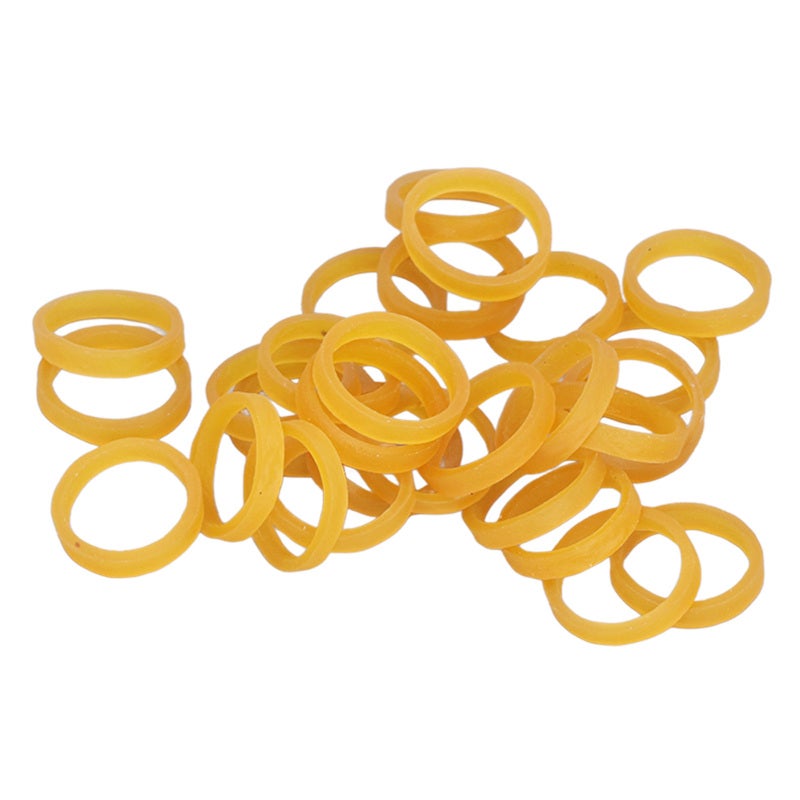 Natural Rubber Bands - 550 Pieces Bulk Pack, Exceptional Elasticity Up To 4 Times Original Length, High Toughness, Strong Grip, Aging & High Temperature Resistance, Durable For Securing Items In Home, - Image 1