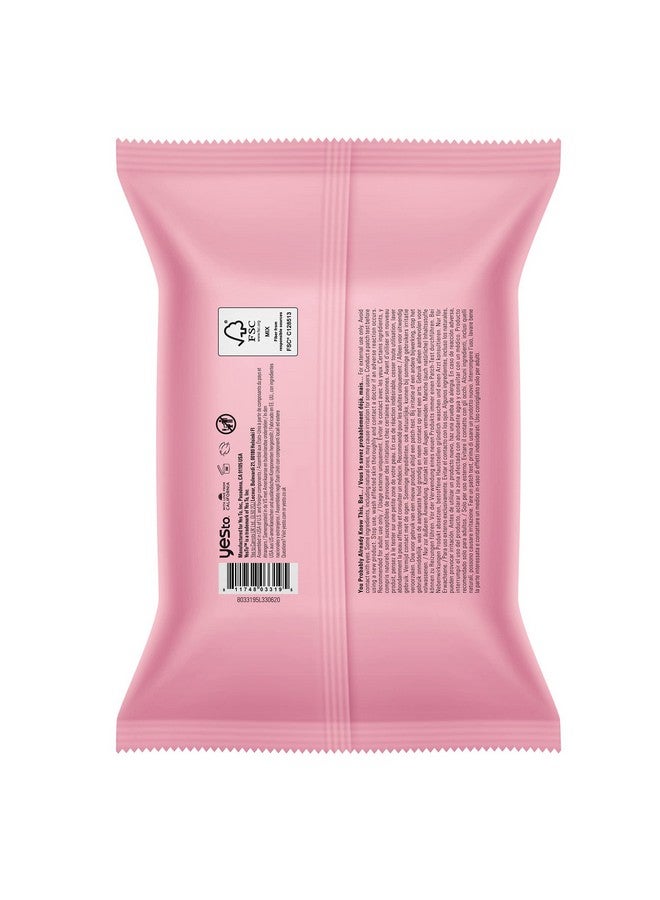 Yes To Face Wipes For Women And Men Refreshing Facial Cleansing Wipes For Use As A Make Up Remover Cleaning Soothing Watermelon (Pack Of 2) - Image 3