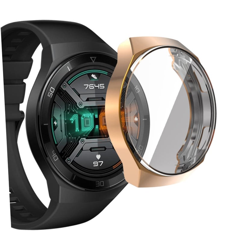 Silver TPU Protective Case Slim Full Screen Cover Bumper Guard For Watch - Image 4