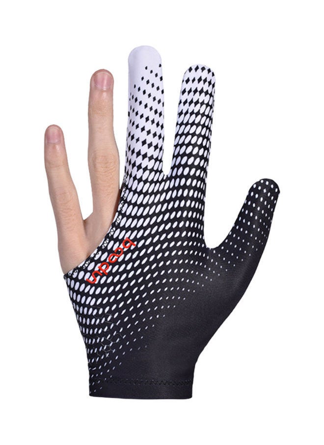 NIBEMINENT - Anti-Skid 3 Finger Elastic Cue Billiard Glove 13x3x10cm - Image 1