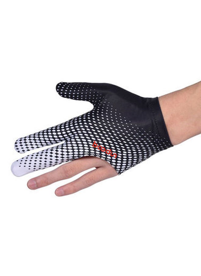 NIBEMINENT - Anti-Skid 3 Finger Elastic Cue Billiard Glove 13x3x10cm - Image 1