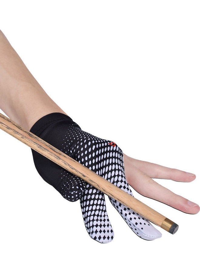 NIBEMINENT - Anti-Skid 3 Finger Elastic Cue Billiard Glove 13x3x10cm - Image 1