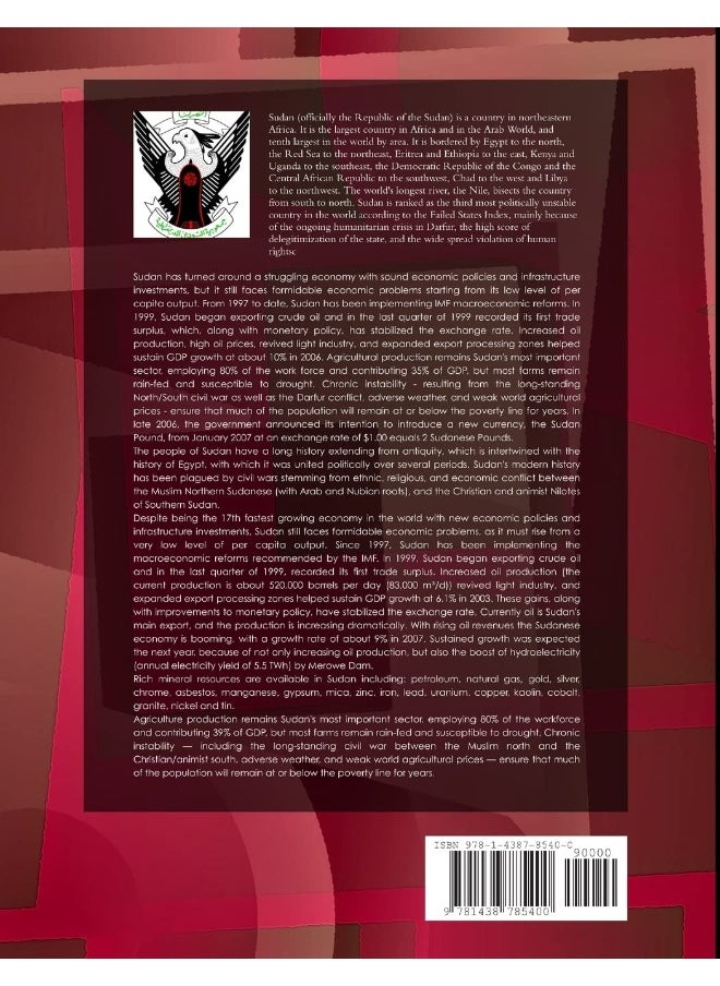 Sudan (Republic of Sudan) Country Study Guide Volume 1 Strategic Information and Developments  - Image 2
