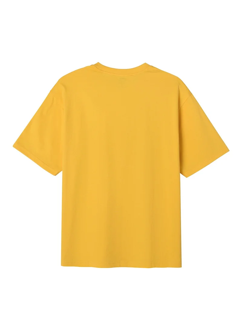 GIORDANO Men’s Relaxed Fit Cotton-Poly Crew Neck Print Tee | Minion Collection