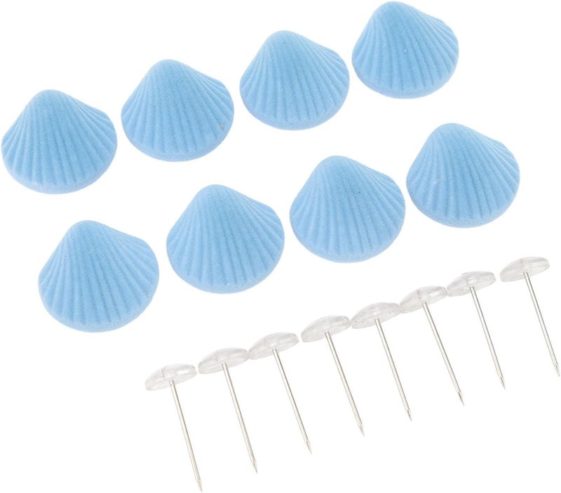 klarako Bedroom Quilt Fixator Pins Set of 16 Anti Bed Cushions Cover Fixer for All Bed All Room Quilting Decor Support (Blue Color) - Image 1