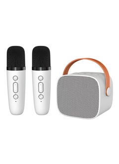 Portable Mini Bluetooth Speaker with Dual Mic White