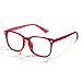 Cyxus Blue Light Glasses Computer Glasses UV Blocking Filter Eyeglasses Frame Christmas Red Glasses for Women - Image 1
