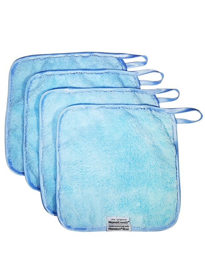 Life Miracle Nano Towels - Amazing Eco Fabric That Cleans Virtually Any Surface With Only Water. No More Paper Towels Or Toxic Chemicals | 4-Pack (8x8", Seashore Teal) - Image 5