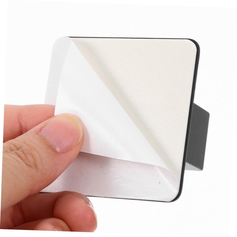 2Pcs Heavy Duty Self Adhesive Wall Hooks for Bathroom Kitchen No Drilling Required - Image 3