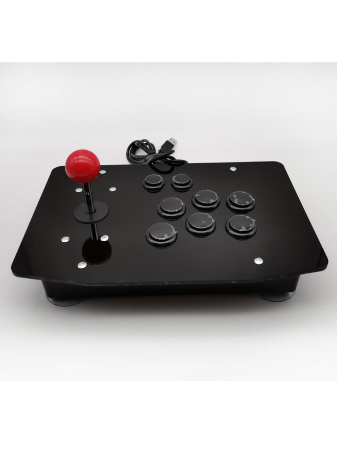 Android Mobile Phone TV Computer PS4 SWITCH Set-top Box Arcade Game Fighting Rocker Joystick-Product Color:PS4 Version White  - Image 5