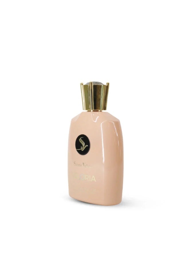 Sainte Valere Veloria Eau de Parfum 100ml for Women, Oriental Floral Aquatic Perfume, Salty Vanilla Fragrance, Long Lasting Feminine Scent, Green Mandarin, Jasmine, Orange Blossom, Sandalwood, Amber - Image 4