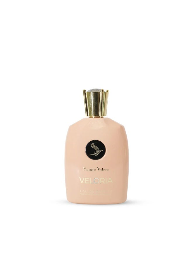 Sainte Valere Veloria Eau de Parfum 100ml for Women, Oriental Floral Aquatic Perfume, Salty Vanilla Fragrance, Long Lasting Feminine Scent, Green Mandarin, Jasmine, Orange Blossom, Sandalwood, Amber - Image 3
