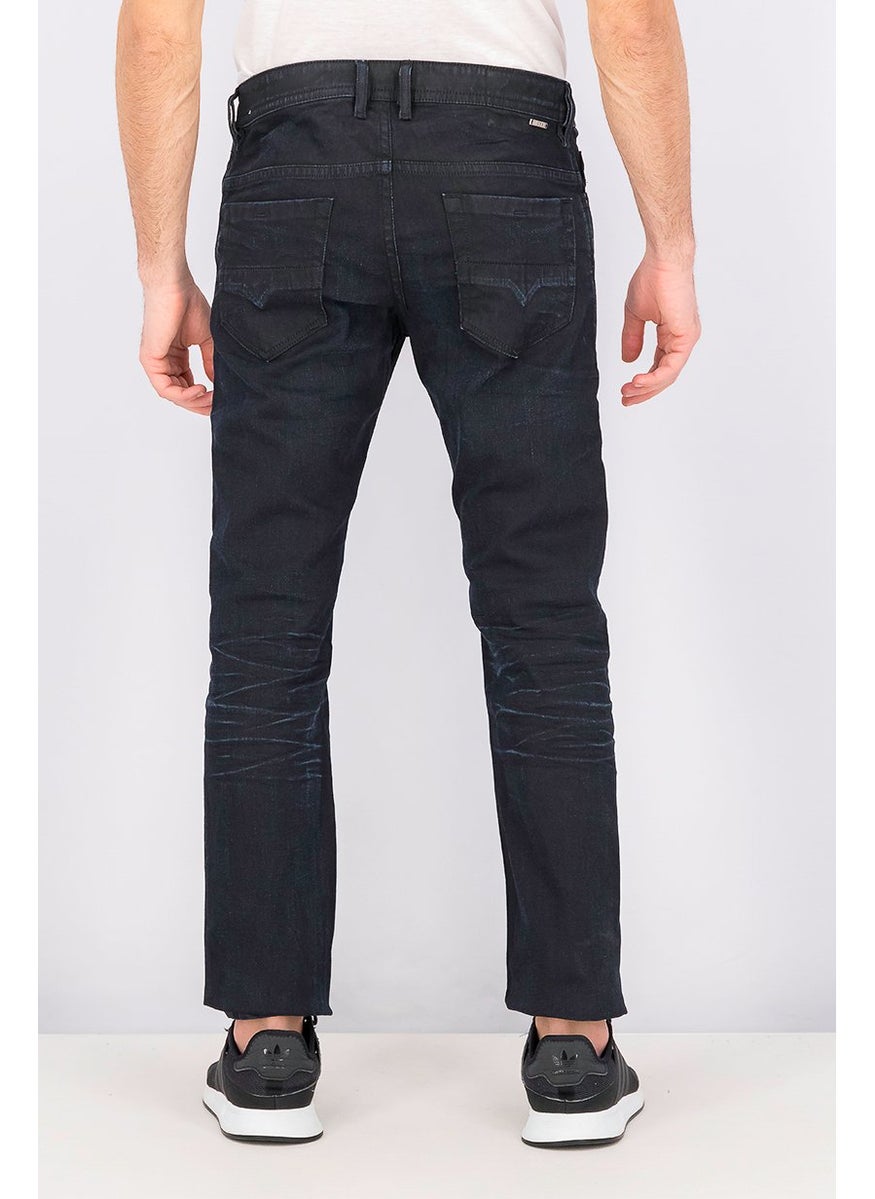 DIESEL Mens Thommer Slim Skinny Jeans, Dark Navy  - Image 3