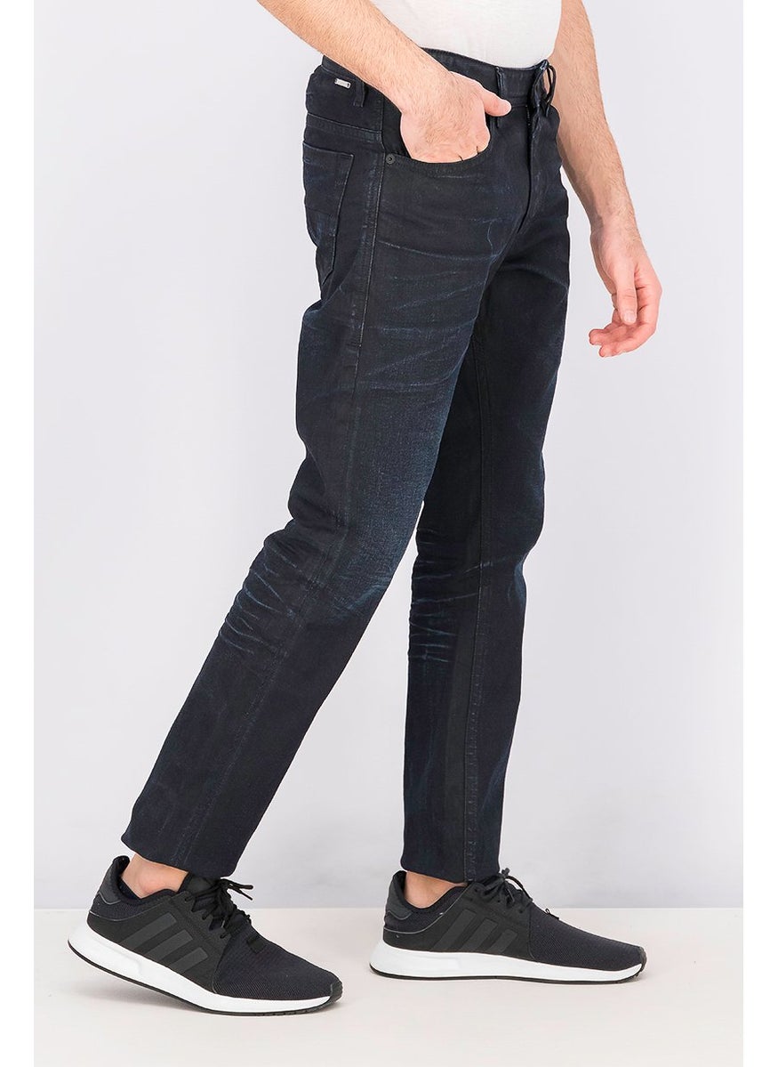 DIESEL Mens Thommer Slim Skinny Jeans, Dark Navy  - Image 2