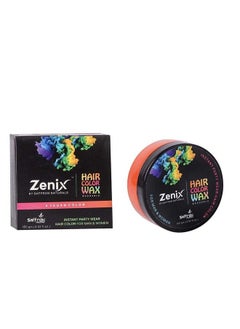 ZENIX Hair Styling Color Wax For Strong Hold And Volume For Highlights Parties And Special Occasions Hair Fashion Styling Colour Wax Red Color (100 Gm) Pack Of 1  - Image 1