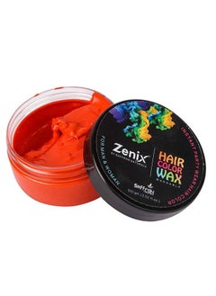 ZENIX Hair Styling Color Wax For Strong Hold And Volume For Highlights Parties And Special Occasions Hair Fashion Styling Colour Wax Red Color (100 Gm) Pack Of 1  - Image 3