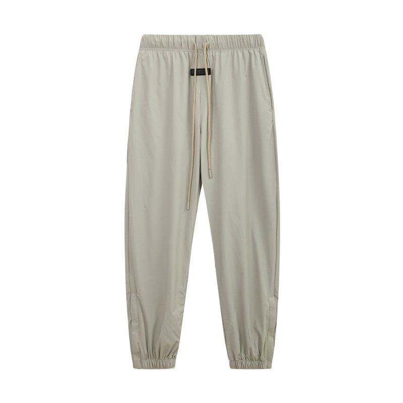 Fog Icon Multi-Line Cloud Series Laminated Letter Drawstring Terry Men'S And Women'S Loose Casual Leggings Pants - Image 5