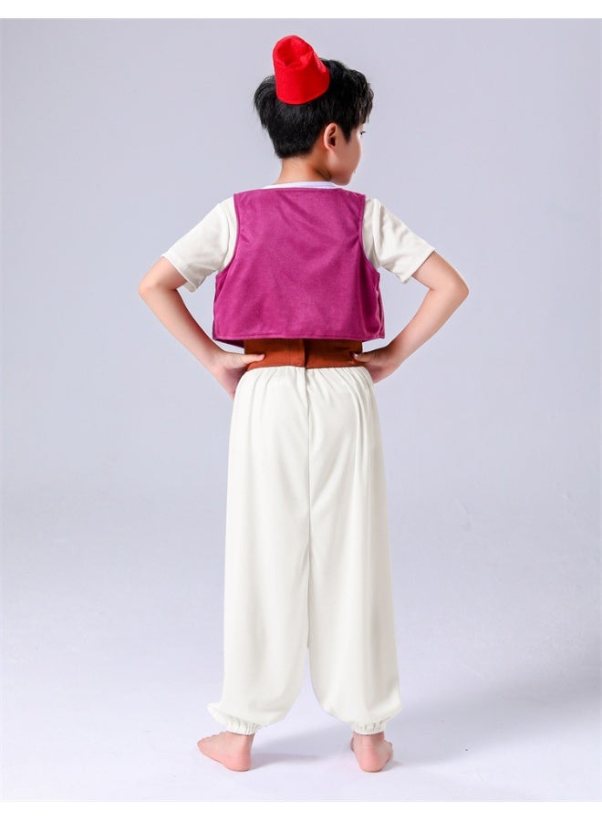 One Thousand and One Nights - The Genie Prince Aladdin Children's Costume - Image 5