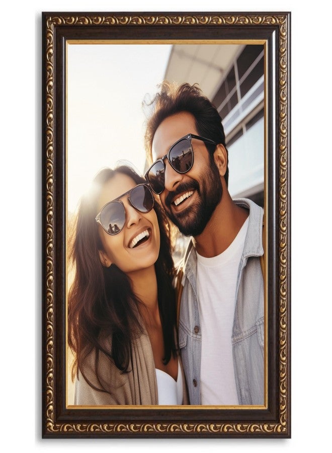 فيكتور إطار صور VictoR Chagall مقاس 8.5 × 11 بوصة باللونين الأسود والذهبي - إطارات صور عتيقة بزجاج أكريليك مقاوم للكسر - إطار صور مقاس 8.5 × 11 بوصة - إطارات صور سوداء - عتيق - للتعليق فقط - Image 3