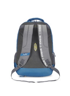 Skybags Skybags Riddle Blue Grey 46 Cms Casual Backpack With Raincover, 32 Lt  - Image 5