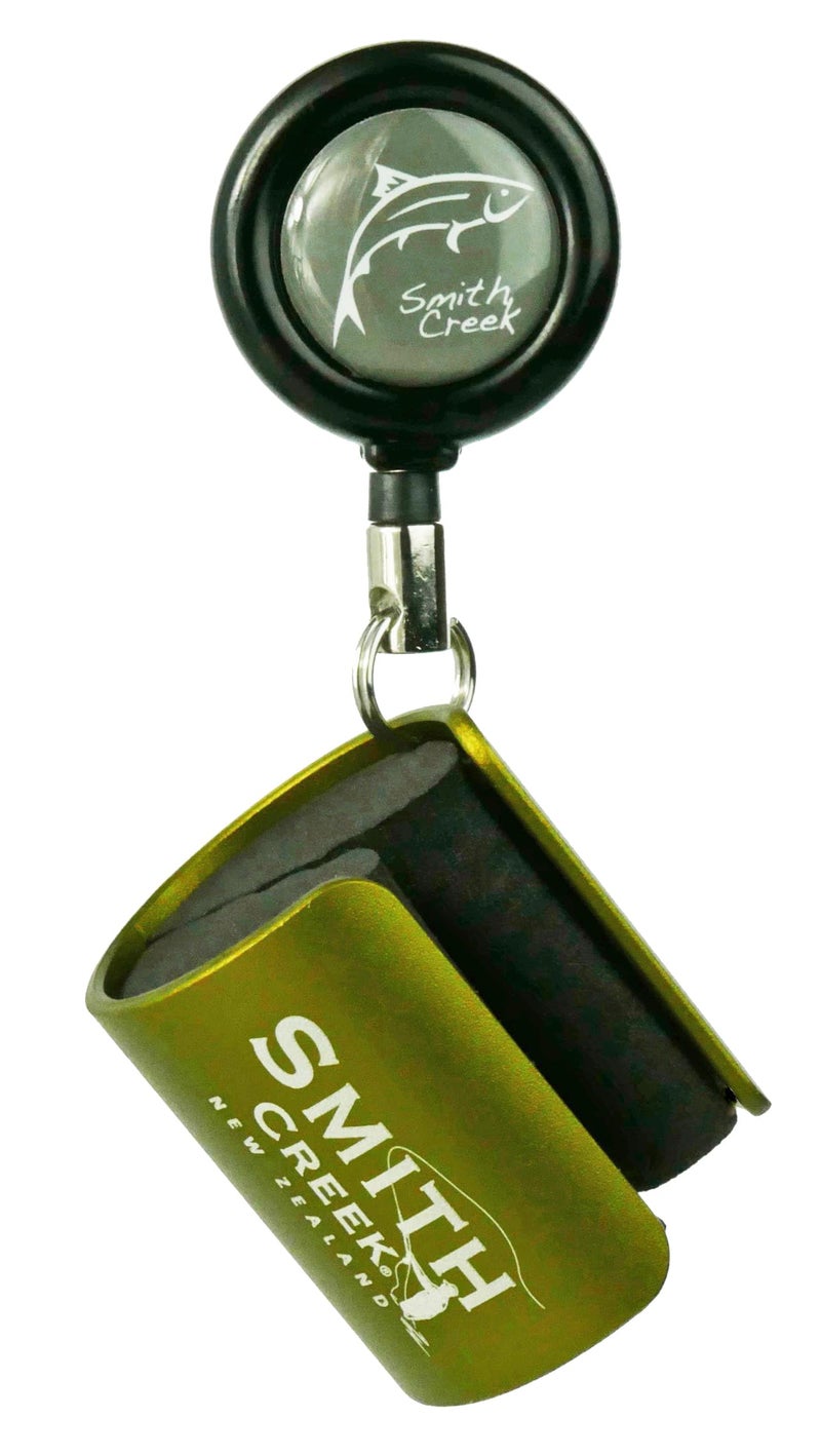 Smith Creek Rod Clip, Wearable Fishing Rod Holder, Green - Image 1