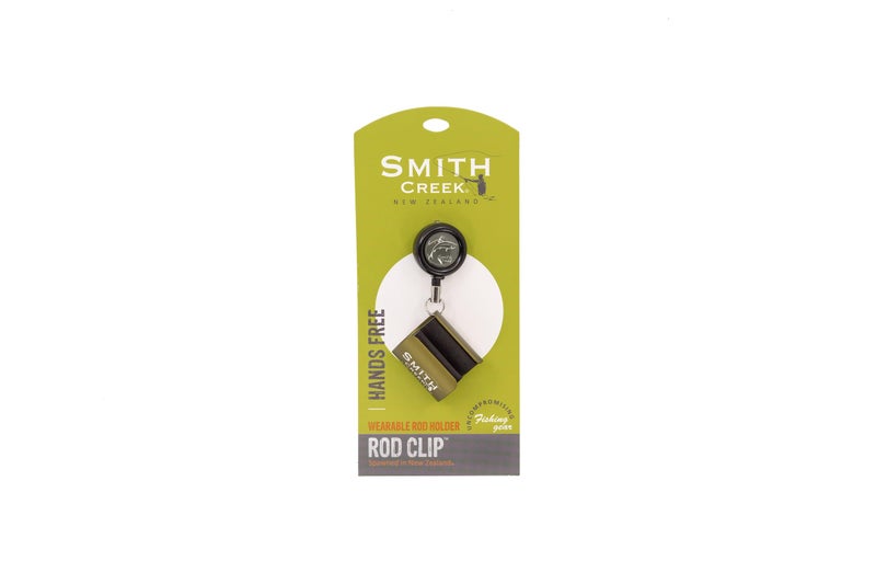 Smith Creek Rod Clip, Wearable Fishing Rod Holder, Green - Image 4