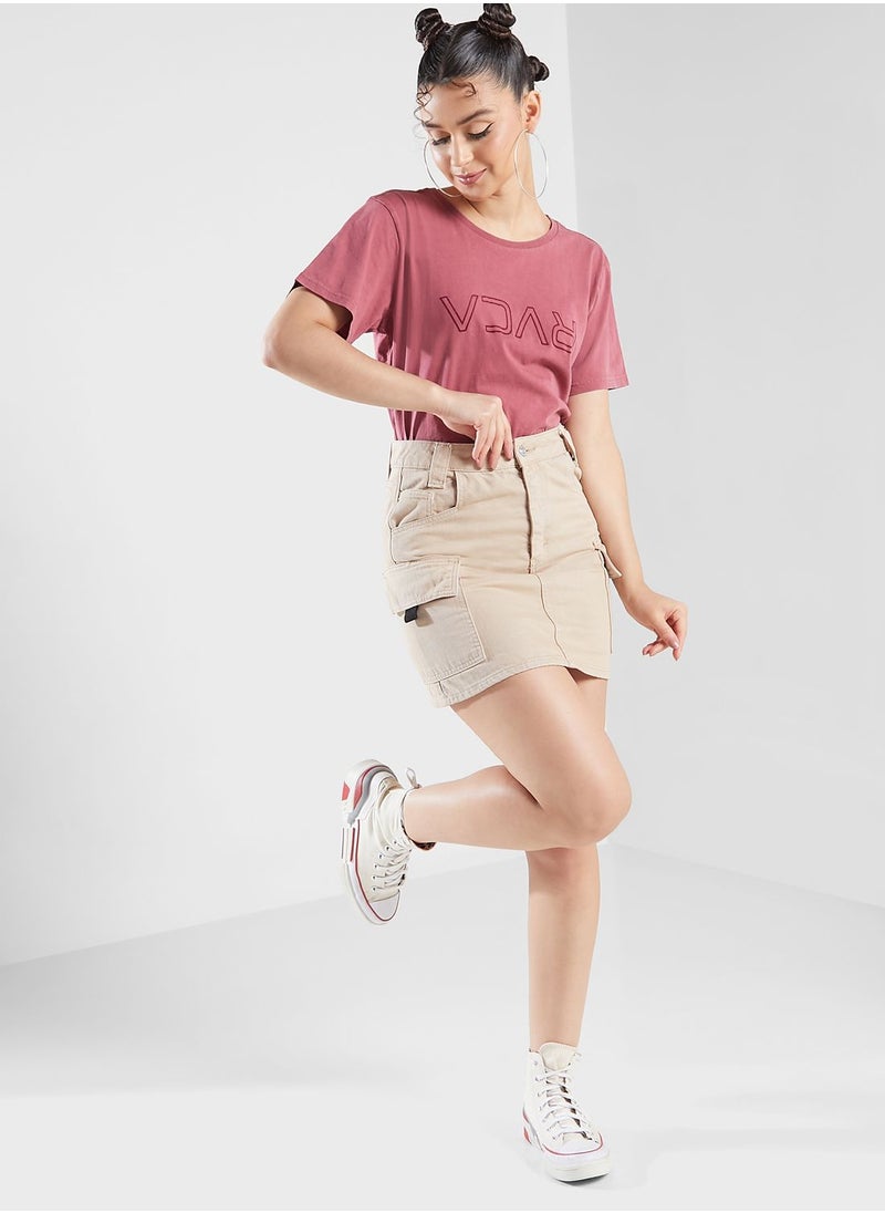 rvca Flip N Flock Keyline T-Shirt  - Image 4