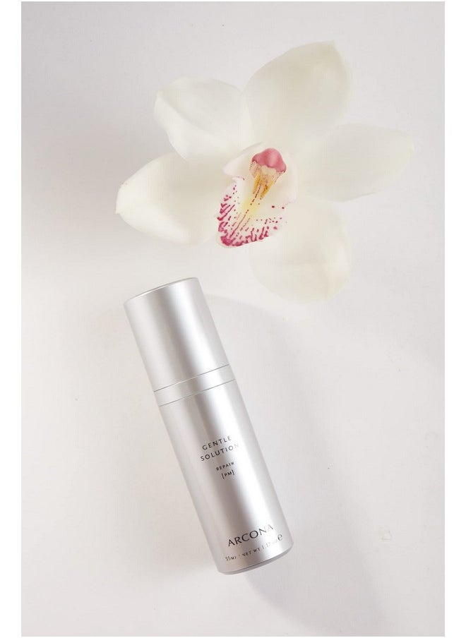 Arcona - ARCONA Gentle Solution - 4% Glycolic, 3% Lactic Acids, Algae, Witch Hazel + Honeysuckle Gentley Exfoliate + Hydrate Skin 1.17oz. Made In The USA - Image 1