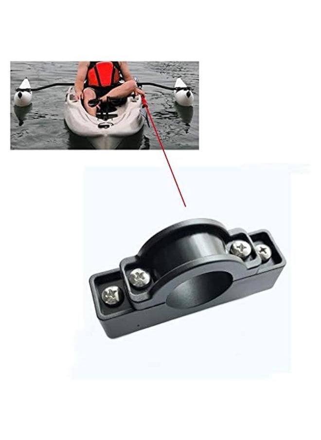 Generic - 2pcs Kayak Stabilizer Stand Bracket Holder Clamp Outrigger Fitting - Image 1