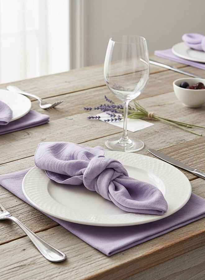 4-قطعة القماش المناديل ، الشاش منديل خمر بوهو القماش القطني منديل للحزب ، الزفاف ، استقبال ، الزفاف دش الجدول الزينة ، 42 س 42 سنتيمتر - Image 4