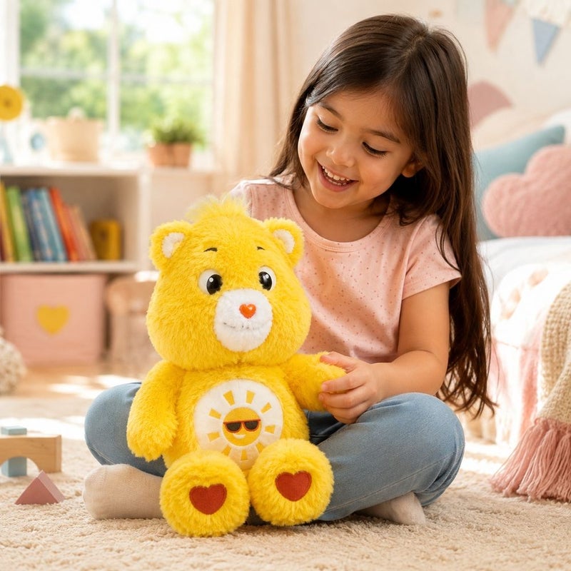 Wow! Stuff - Care Bears Funshine Bear Palm Puppetronic Interactive Toy with 40 Plus Sounds - CB-1002 - Image 2