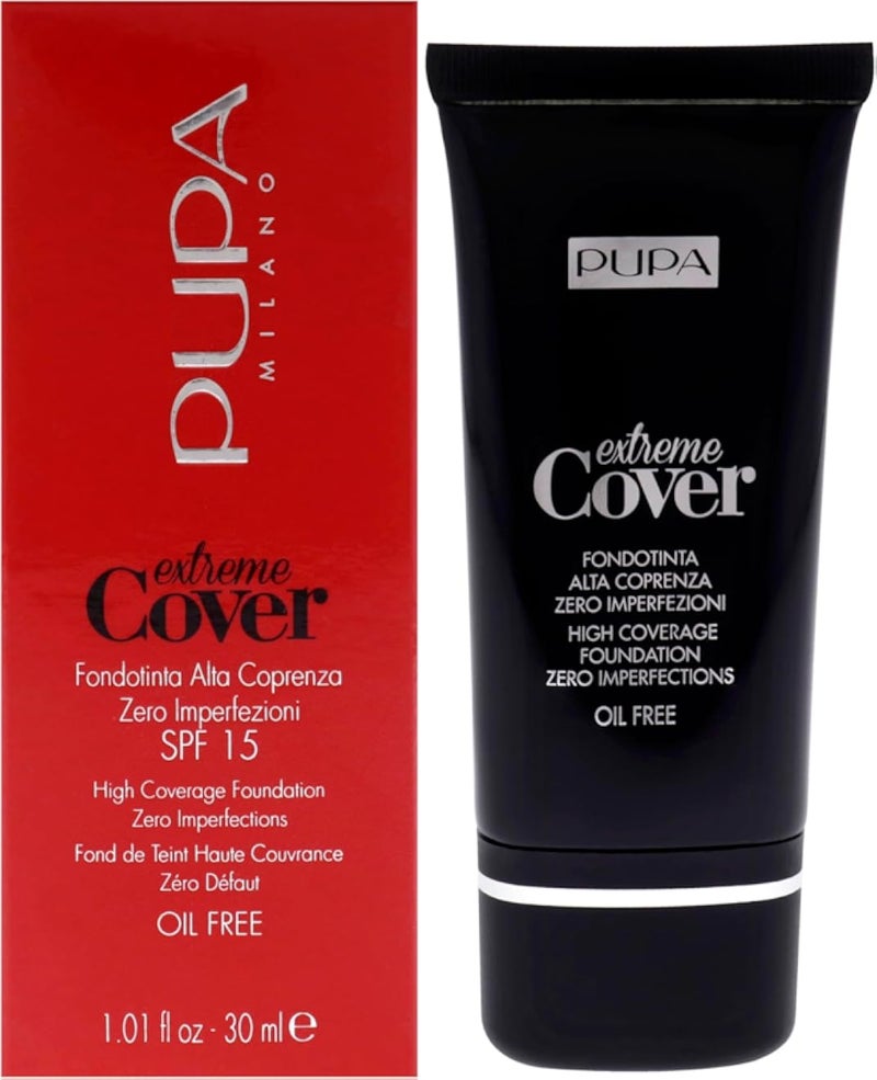 كريم أساس PUPA EXTREME COVER DOUNDATION DEEP SAND رقم 050