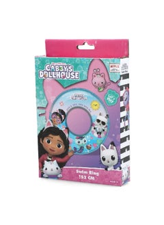 NETFLIX Gabby's Dollhouse Inflatable Swimming Ring for Kids Multicolour 52 cm INF-RN-11  - Image 2