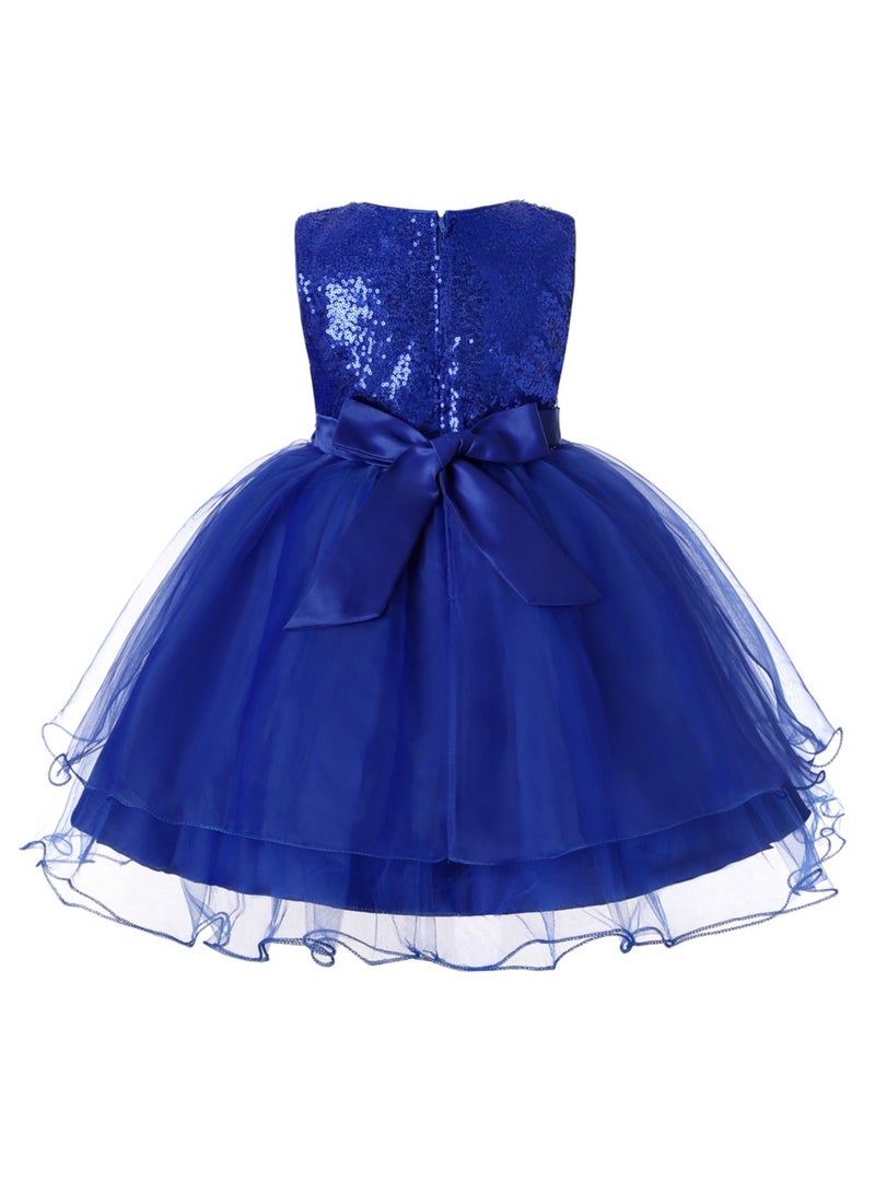 D'Daniela Sequin Bodice Tulle Dress - Image 2