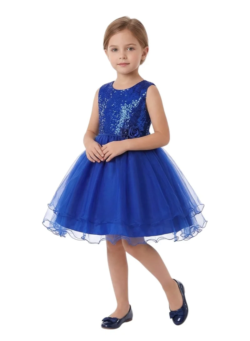 دىدانيالا فستان تول بتطريز ترتر