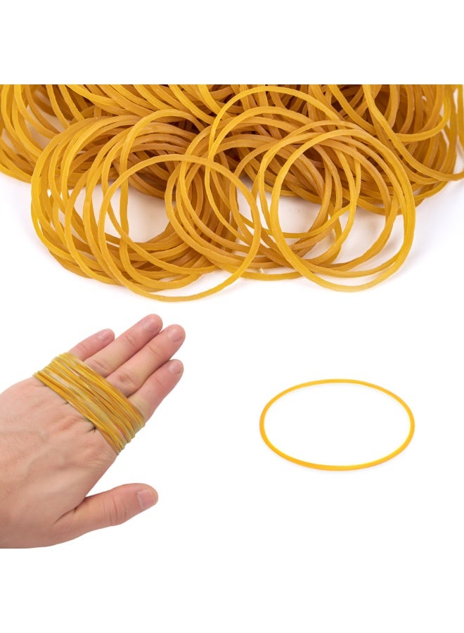 1kg Rubber Bands for Office, Home & School - High Elasticity Strong Stretch Reusable Rubber Bands for Packaging, Bundling, Cash & File Organization - Image 1