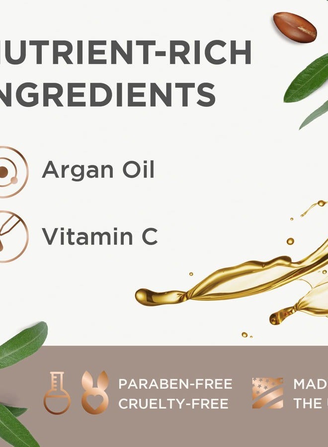 ARGAN MAGIC Brighten Face Serum with Vitamin C & Argan Oil - Hydrating & Brightening Formula | Reduce Dark Spots, Fine Lines, & Wrinkles (2 oz) - Image 4