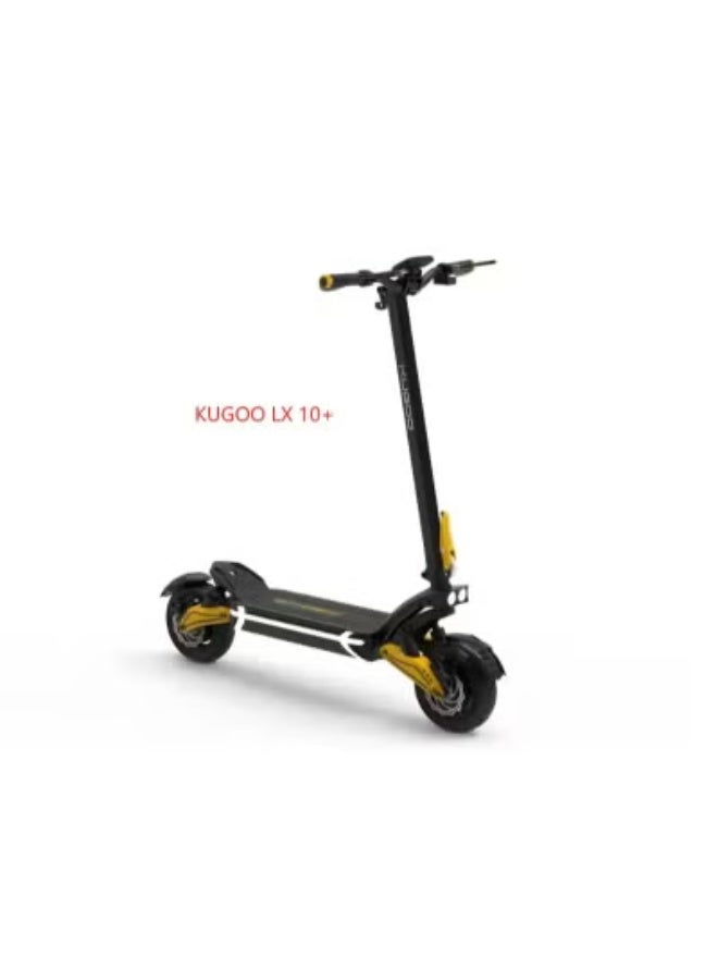 كي يو جي أو أو KugooKirin LX 10+ سكوتر كهربائي 1400 وات محركات مزدوجة 60 فولت 20.8 أمبير في الساعة 100 كيلومتر طويلة المدى 75 كيلومتر في الساعة السرعة القصوى - Image 2