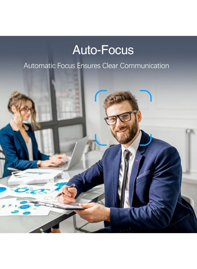 Standard Webcam, FHD Resolution, Built-in Microphone, USB Port, Black, WB-1080 - Image 5