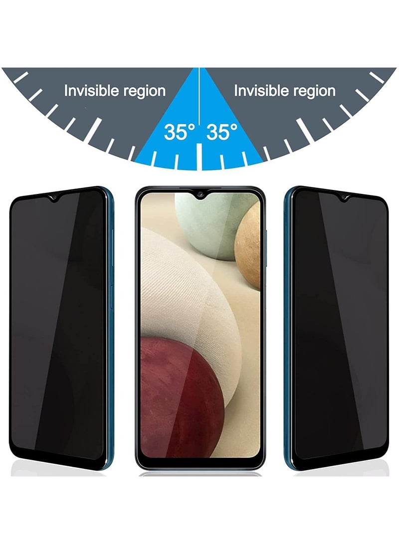 زجاج مقسى لهاتف Samsung Galaxy A15 واقي شاشة زجاجي للخصوصية مضاد للتجسس طبقة من الزجاج المقسى 9H صلابة مقاومة للخدش واقي شاشة زجاجي خالٍ من الفقاعات لهاتف Samsung Galaxy A15 - Image 2