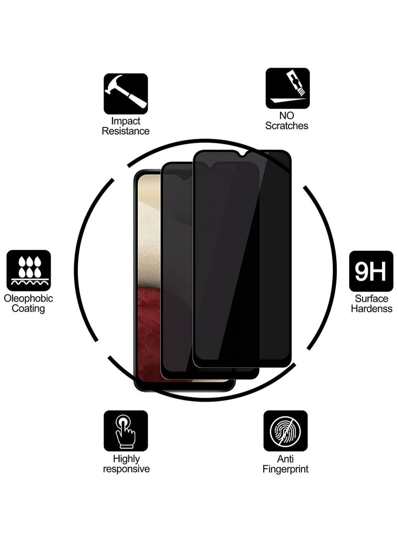 زجاج مقسى لهاتف Samsung Galaxy A15 واقي شاشة زجاجي للخصوصية مضاد للتجسس طبقة من الزجاج المقسى 9H صلابة مقاومة للخدش واقي شاشة زجاجي خالٍ من الفقاعات لهاتف Samsung Galaxy A15 - Image 5