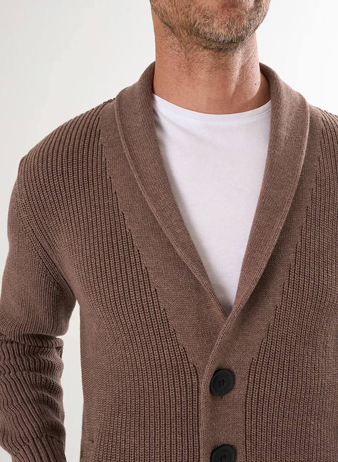 FELIX HARDY Knit Cardigan with buttons