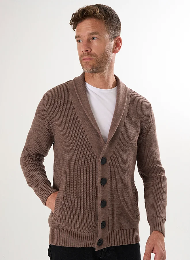 FELIX HARDY Knit Cardigan with buttons