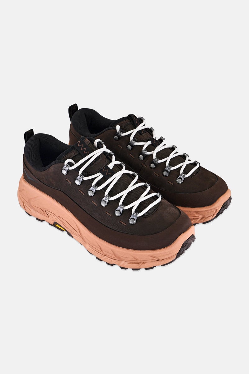 Hoka Men Tor Summit Lace Up Outdoor Shoes, Chocolate Brown - Image 2