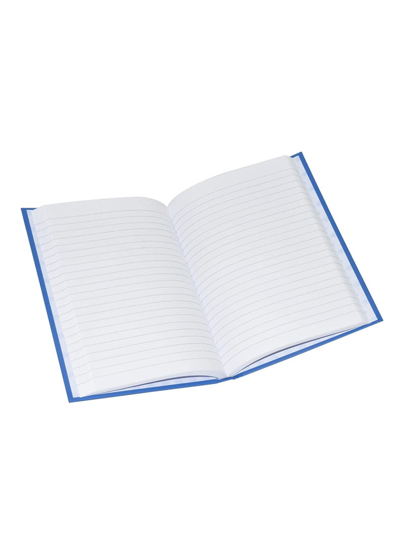 FIS - كتب مخطوطات FIS مقاس 8 مم مسطرة مفردة، (عبوة من 5 قطع × 192 ورقة) 4 أرواب، مقاس A5 (148 × 210 مم) - FSMNA54Q_5PC - Image 1