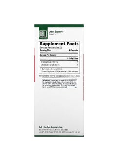 Bell Lifestyle Bell Lifestyle, Joint Support, 100 Veggie Capsules  - Image 2