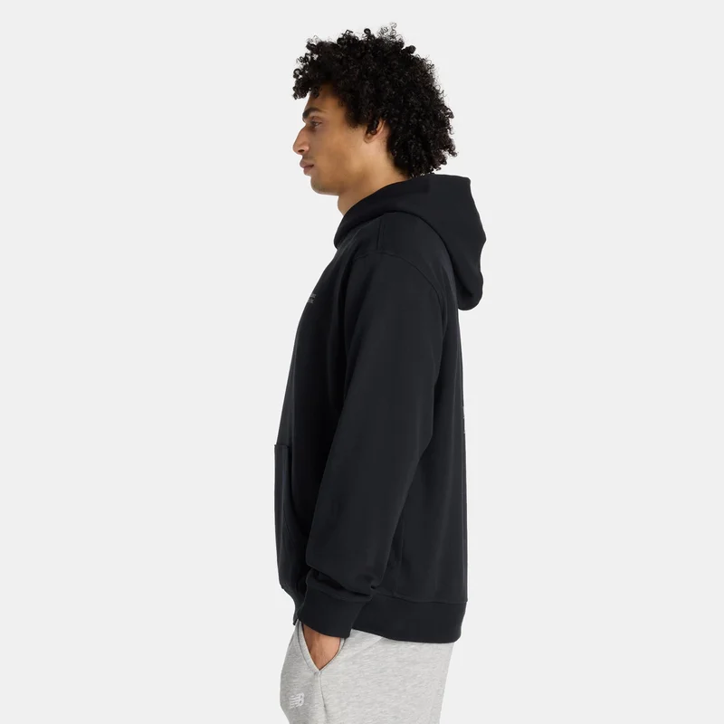 New Balance Black Men's Logo Hoodie for Men | Best Price UAE