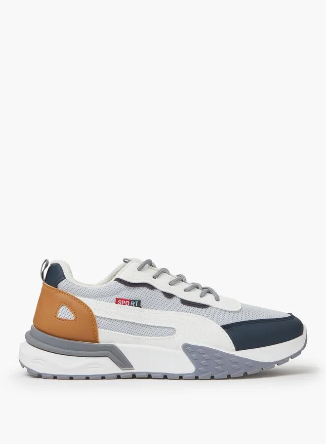 Styli Navy Blue Sporty Lifestyle Sneakers